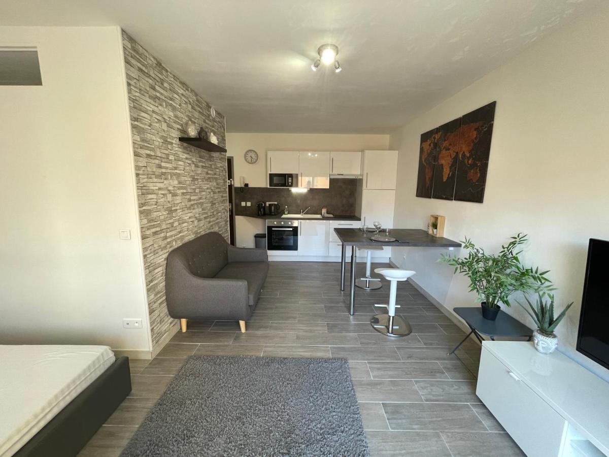 Centre De Beausoleil, Climatise, Wifi, Terrasse. Apartman Kültér fotó